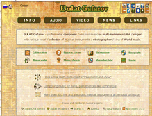 Tablet Screenshot of bulatgafarov.com